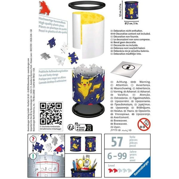 Ravensburger 3D Puzzle Utensilo Pokémon 4 Ravensburger 3D Puzzle Utensilo Pokémon – Bild 4