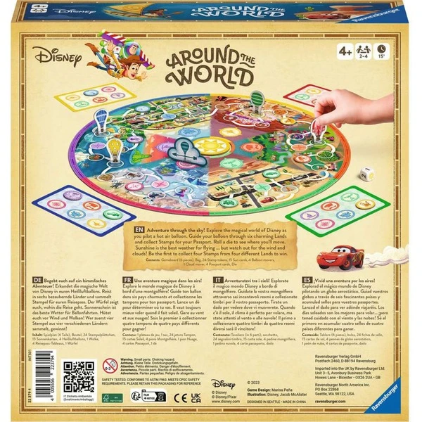 Ravensburger Disney Around The World, Brettspiel 4 Ravensburger Disney Around The World, Brettspiel – Bild 4