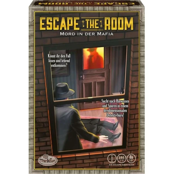 Ravensburger Escape The Room - Mord In Der Mafia, Brettspiel 1 Ravensburger Escape The Room - Mord In Der Mafia, Brettspiel