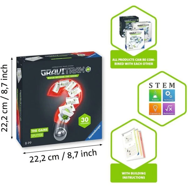 Ravensburger GraviTrax PRO The Game Splitter, Gesellschaftsspiel 2 Ravensburger GraviTrax PRO The Game Splitter, Gesellschaftsspiel – Bild 2
