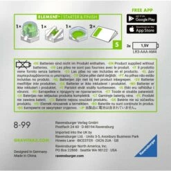 Ravensburger GraviTrax Power Element Start & Finish, Bahn 9 Ravensburger GraviTrax Power Element Start & Finish, Bahn -Trendiger Spielzeugladen Ravensburger GraviTrax Power Element Start Finish Bahn@@1894525 4