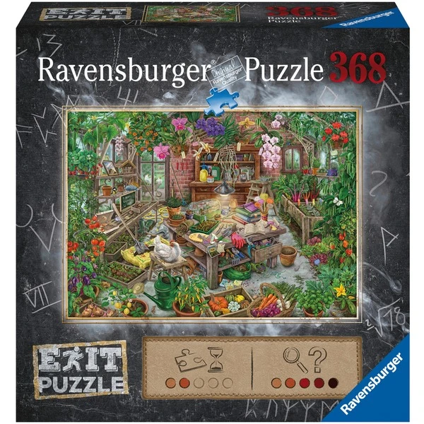 Ravensburger Puzzle EXIT Im Gewächshaus 2 Ravensburger Puzzle EXIT Im Gewächshaus – Bild 2