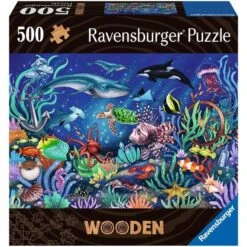 Ravensburger Wooden Puzzle Unten Im Meer