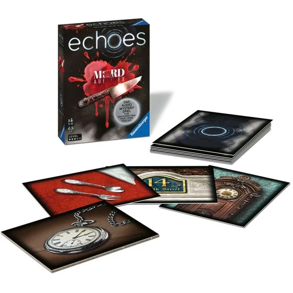 Ravensburger Echoes Mord Auf Ex, Gesellschaftsspiel 2 Ravensburger Echoes Mord Auf Ex, Gesellschaftsspiel – Bild 2