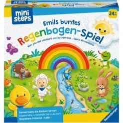 Ravensburger Ministeps: Emils Buntes Regenbogen-Spiel, Brettspiel