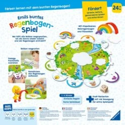 Ravensburger Ministeps: Emils Buntes Regenbogen-Spiel, Brettspiel -Trendiger Spielzeugladen Ravensburger ministeps Emils buntes Regenbogen Spiel Brettspiel@@1911090 3