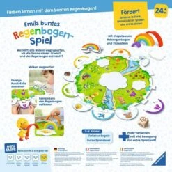 Ravensburger Ministeps: Emils Buntes Regenbogen-Spiel, Brettspiel -Trendiger Spielzeugladen Ravensburger ministeps Emils buntes Regenbogen Spiel Brettspiel@@1911090 4