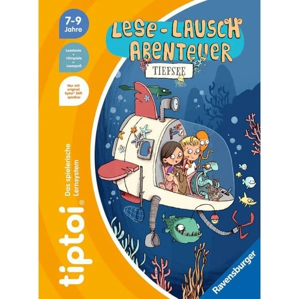 Ravensburger Tiptoi Lese-Lausch-Abenteuer: Tiefsee, Lernbuch 2 Ravensburger Tiptoi Lese-Lausch-Abenteuer: Tiefsee, Lernbuch – Bild 2