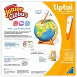 Ravensburger Tiptoi Mein Interaktiver Junior Globus, Lernspaß -Trendiger Spielzeugladen Ravensburger tiptoi Mein interaktiver Junior Globus Lernspa @@1876128 2