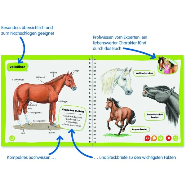 Ravensburger Tiptoi Pocket Wissen: Pferde Und Ponys, Lernbuch 4 Ravensburger Tiptoi Pocket Wissen: Pferde Und Ponys, Lernbuch – Bild 4