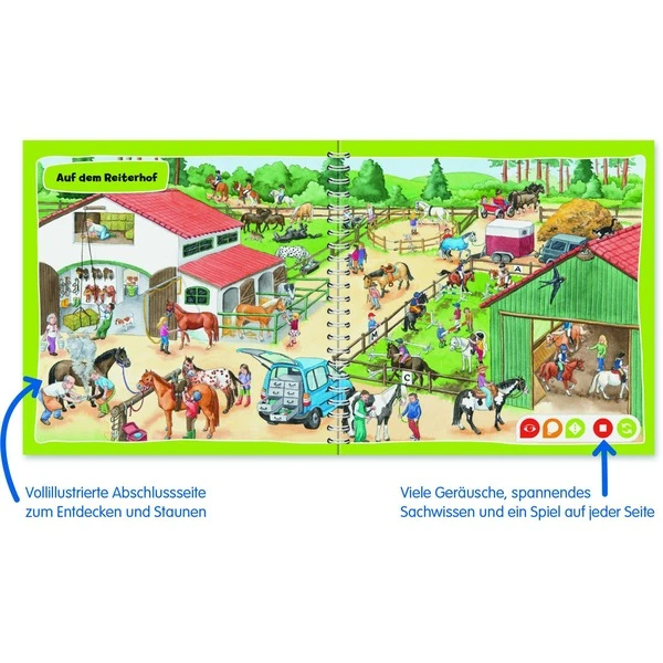 Ravensburger Tiptoi Pocket Wissen: Pferde Und Ponys, Lernbuch 5 Ravensburger Tiptoi Pocket Wissen: Pferde Und Ponys, Lernbuch – Bild 5