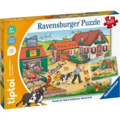 Ravensburger Tiptoi Puzzle Für Kleine Entdecker: Bauernhof