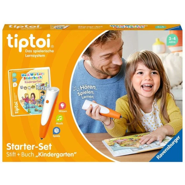 Ravensburger Tiptoi Starter-Set: Mein Wörter-Bilderbuch Kindergarten, Lernbuch 1 Ravensburger Tiptoi Starter-Set: Mein Wörter-Bilderbuch Kindergarten, Lernbuch