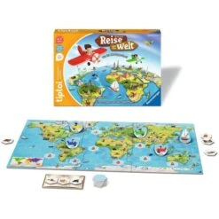 Ravensburger Tiptoi Unsere Reise Um Die Welt, Brettspiel -Trendiger Spielzeugladen Ravensburger tiptoi Unsere Reise um die Welt Brettspiel@@1876108 2