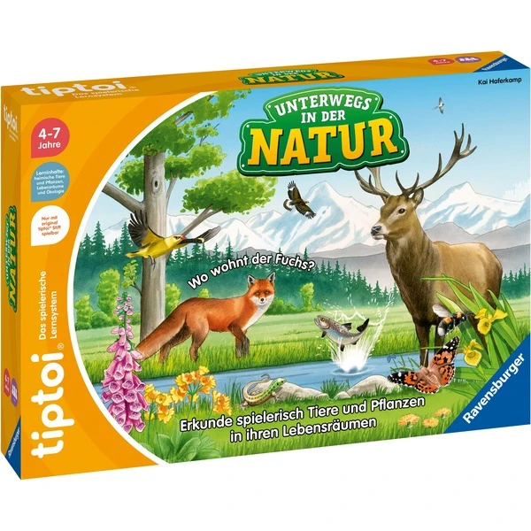 Ravensburger Tiptoi Unterwegs In Der Natur, Brettspiel 1 Ravensburger Tiptoi Unterwegs In Der Natur, Brettspiel