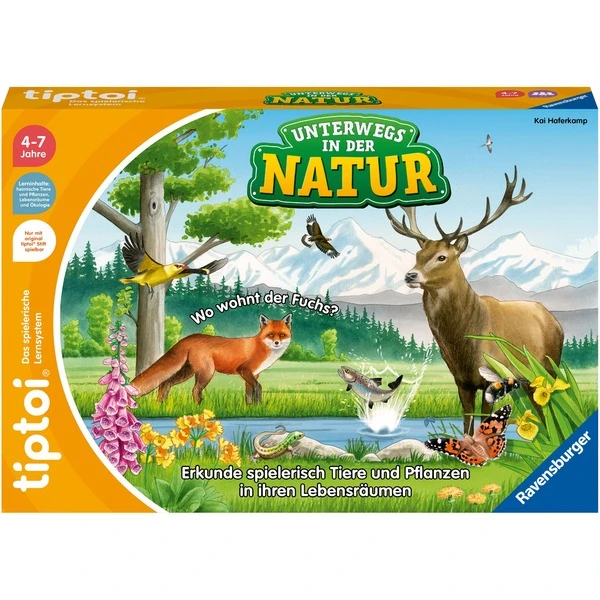 Ravensburger Tiptoi Unterwegs In Der Natur, Brettspiel 2 Ravensburger Tiptoi Unterwegs In Der Natur, Brettspiel – Bild 2