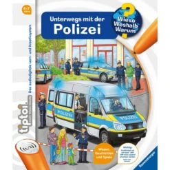 Ravensburger Tiptoi Wieso? Weshalb? Warum? Unterwegs Mit Der Polizei, Lernbuch