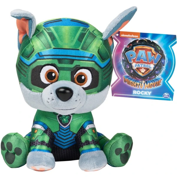 Spin Master GUND - Paw Patrol Der Mighty Kinofilm Rocky, Kuscheltier 1 Spin Master GUND - Paw Patrol Der Mighty Kinofilm Rocky, Kuscheltier