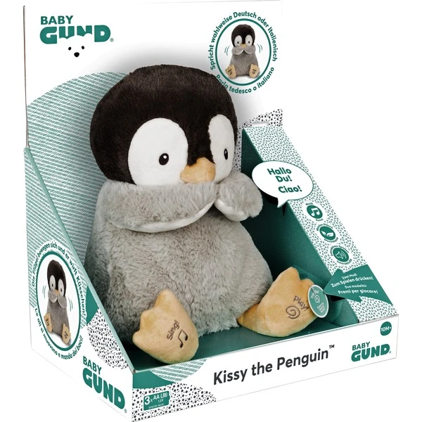 Spin Master Gund - Kissy Der Pinguin, Kuscheltier 1 Spin Master Gund - Kissy Der Pinguin, Kuscheltier