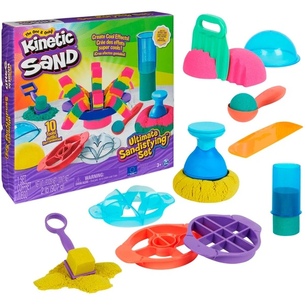 Spin Master Kinetic Sand - Ultimate Sandisfying Set, Spielsand 1 Spin Master Kinetic Sand - Ultimate Sandisfying Set, Spielsand