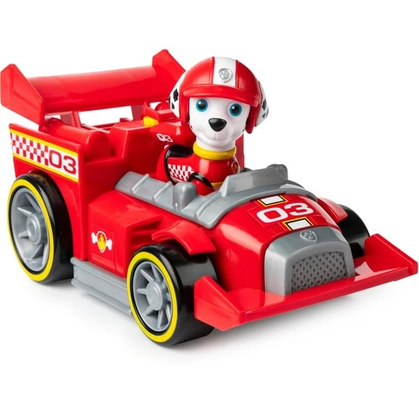Spin Master Spin Master - Paw Patrol - Ready, Race, Rescue, Marshalls Race & Go Deluxe Basis Fahrzeug, Spielfahrzeug – Bild 2