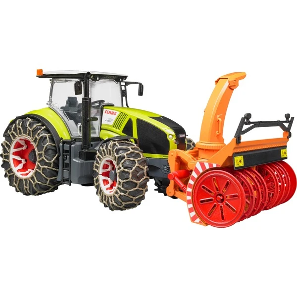 Bruder Claas Axion 950 Mit Schneeketten Und Schneefräse, Modellfahrzeug 1 Bruder Claas Axion 950 Mit Schneeketten Und Schneefräse, Modellfahrzeug