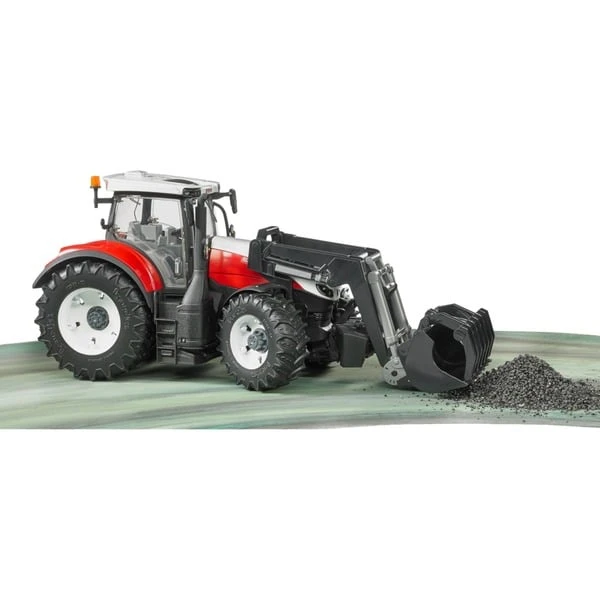 Bruder Steyr 6300 Terrus CVT Mit Frontlader, Modellfahrzeug 4 Bruder Steyr 6300 Terrus CVT Mit Frontlader, Modellfahrzeug – Bild 4